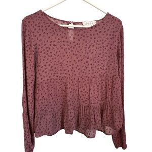 Hippie Rose Boho Top